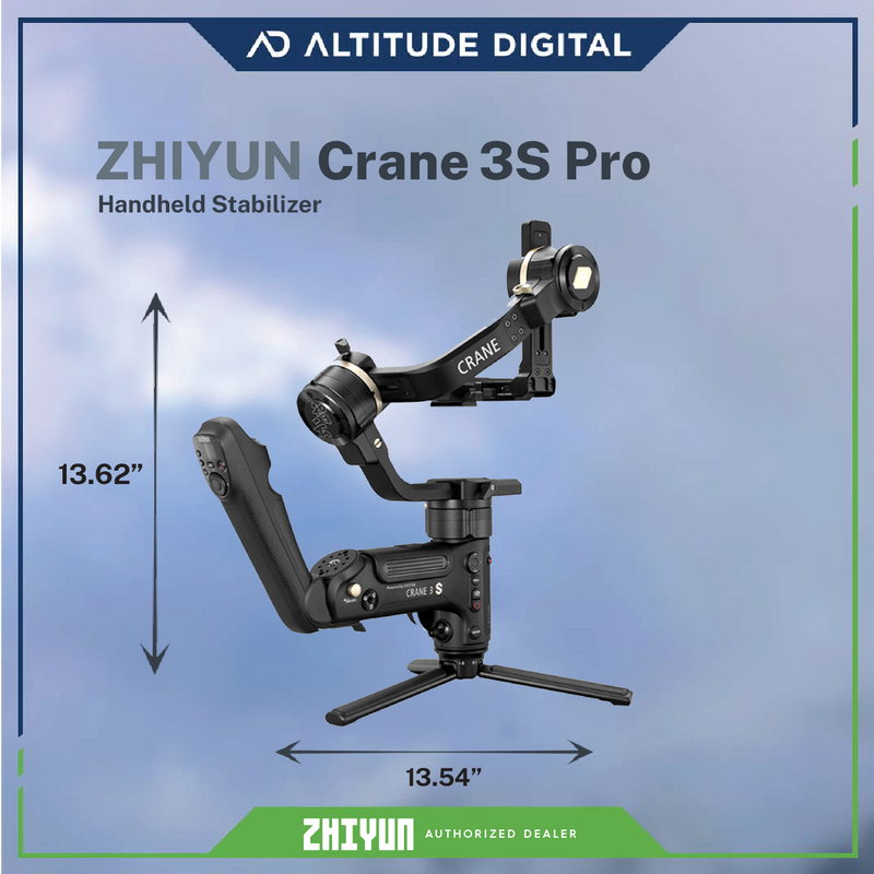 Zhiyun-Tech CRANE 3S PRO Handheld Stabilizer