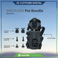 Insta360 Pet Bundle Mount Kit for Dogs and Cats