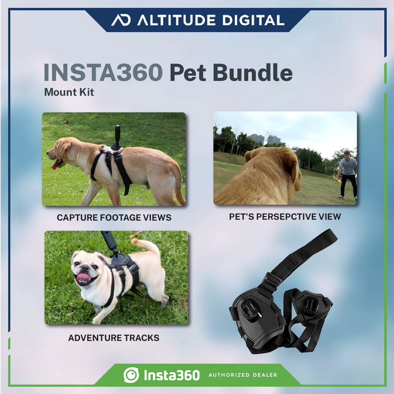 Insta360 Pet Bundle for ONE, ONE X2, ONE R, ONE X