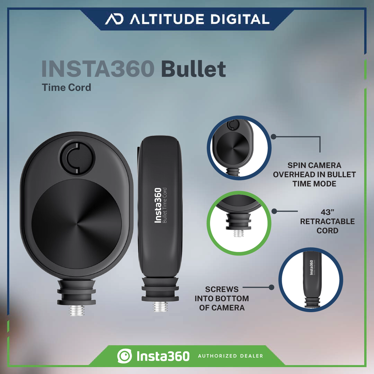 Insta360 Bullet Time Cord Altitude