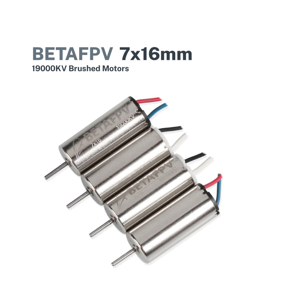 BetaFPV 7x16mm 19000KV Brushed Motors (2CW+2CCW)