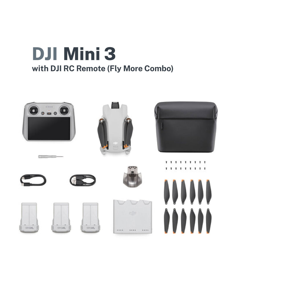 DJI Mini 4 Pro Fly More Combo Plus with DJI RC 2 (Screen Remote
