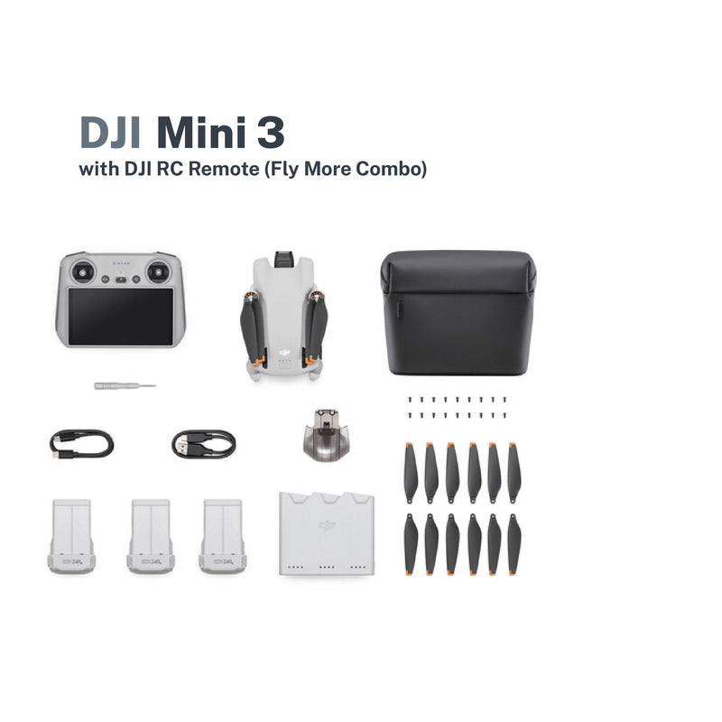 DJI Mini 3 Fly More Combo + Smart Controller