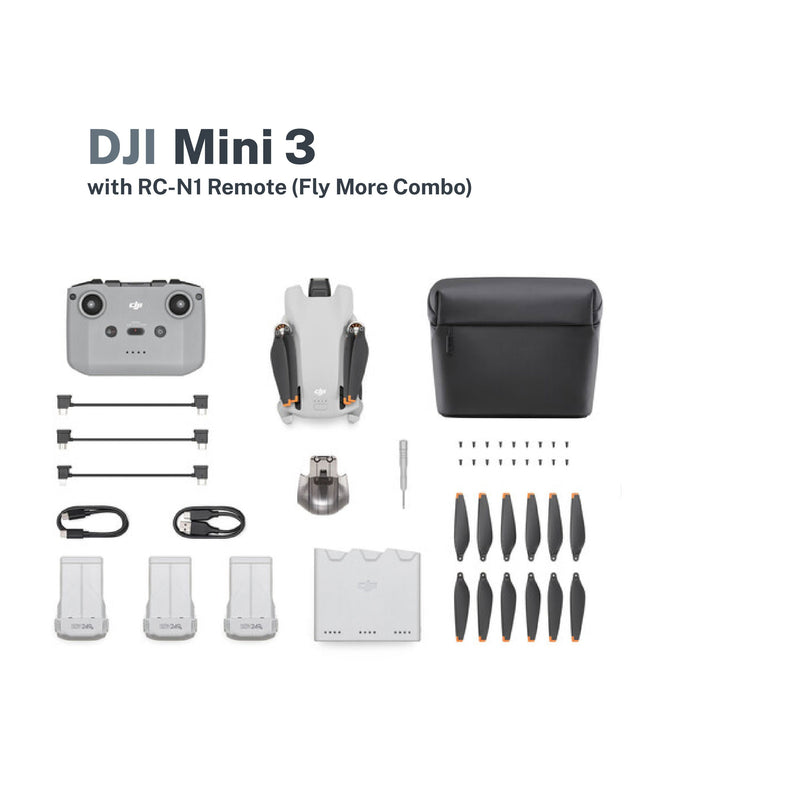 DJI Mini 3 Fly More Combo (DJI RC-N1)