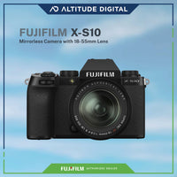Fujifilm X-S10 Camera with 18-55mm Lens