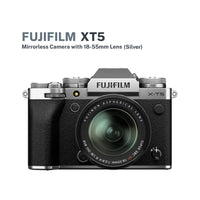 Fujifilm XT5 Mirrorless Camera with 18-55mm Lens (Silver)
