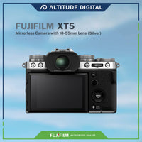 LCD Screen of Fujifilm XT5 Camera