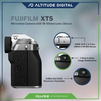 Features of Fujifilm XT5 Mirrorless Camera with 18-55mm Lens