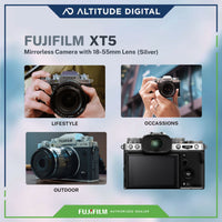Using the Fujifilm XT5 for lifestyle, occasions, and outdoor photography