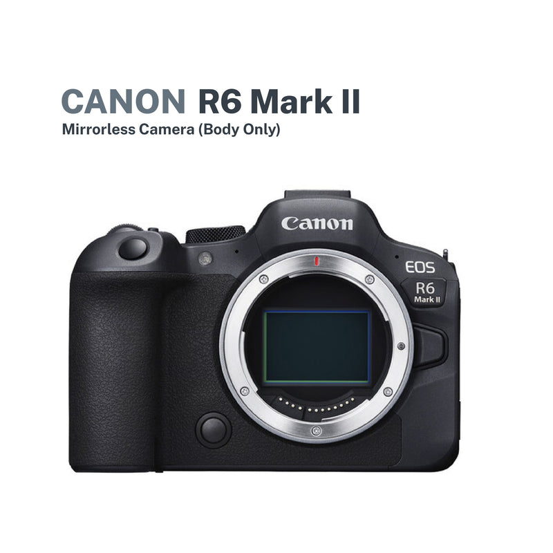 Canon EOS R6 Mark II Mirrorless Camera with Sandisk Extreme SD 128GB