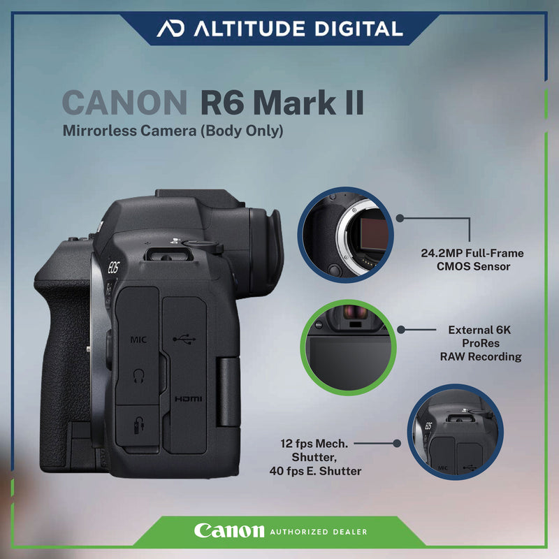 Canon Eos R6 Mark II - Body Only