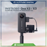 Insta360 One X2 Invisible Mic Cold Shoe (for Rode Wireless Go) Accessory