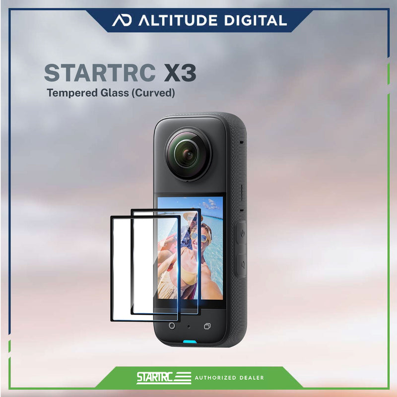 STARTRC Curved Tempered Glass for Insta360 X3
