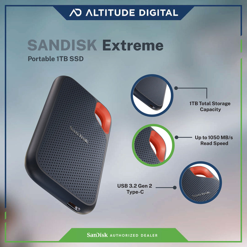 SanDisk Extreme Portable 1TB SSD Altitude - Main Image