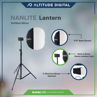 Nanlite Lantern Softbox 60cm Features