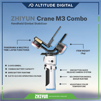 Zhiyun-Tech CRANE-M3 3-Axis Handheld Gimbal Stabilizer (Combo Kit)