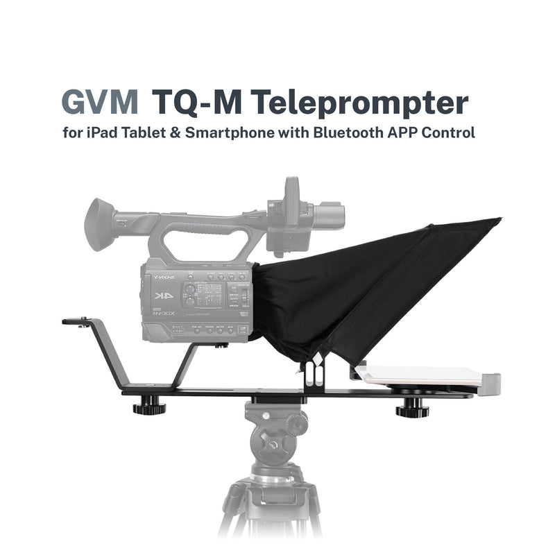 GVM TQ-M iPad Tablet & Smartphone Teleprompter