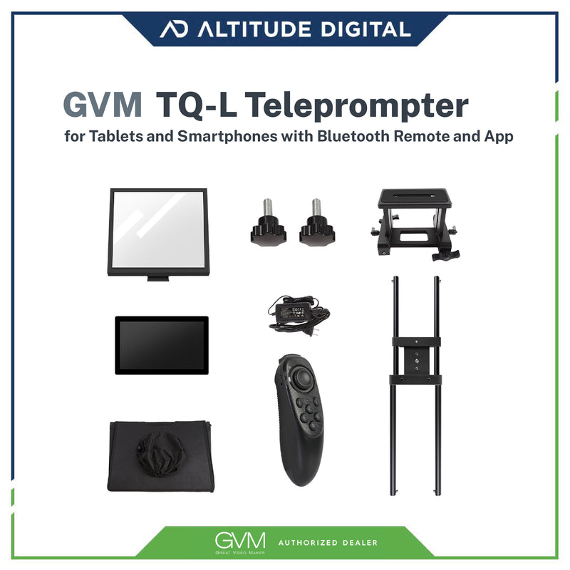 GVM TQ-L Teleprompter for Tablets and Smartphones