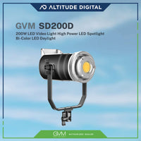 GVM SD200D High Power LED Spotlight