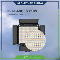 Closer look at the light on the GVM 480LS