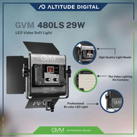 GVM 480LS 29W Bi-Color LED Panel Features