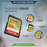 Sandisk 128GB Memory Card Features