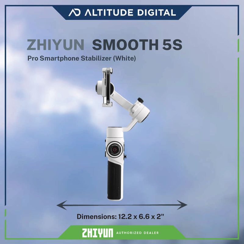 Zhiyun SMOOTH 5S Smartphone Vlogging Stabilizer with 360° Rotation