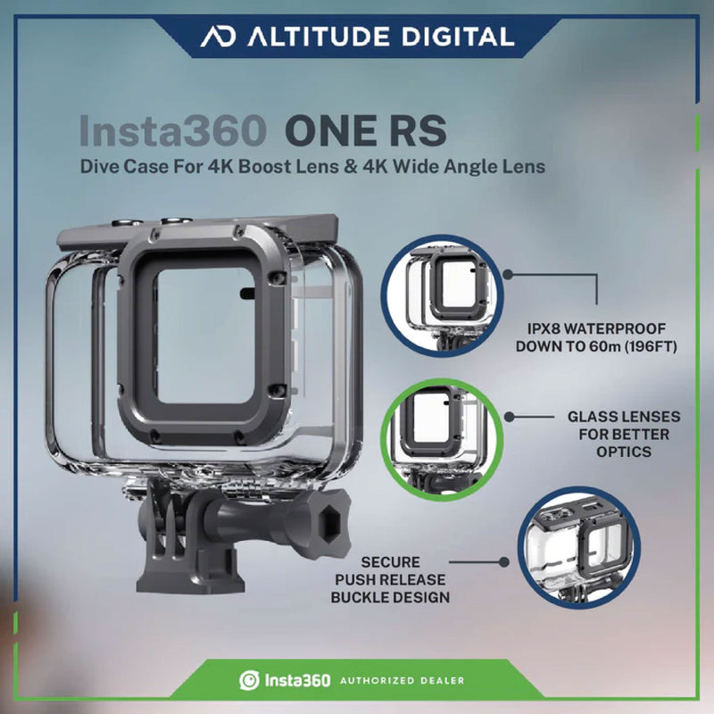 Insta360 Dive Case for4K Boost Lens