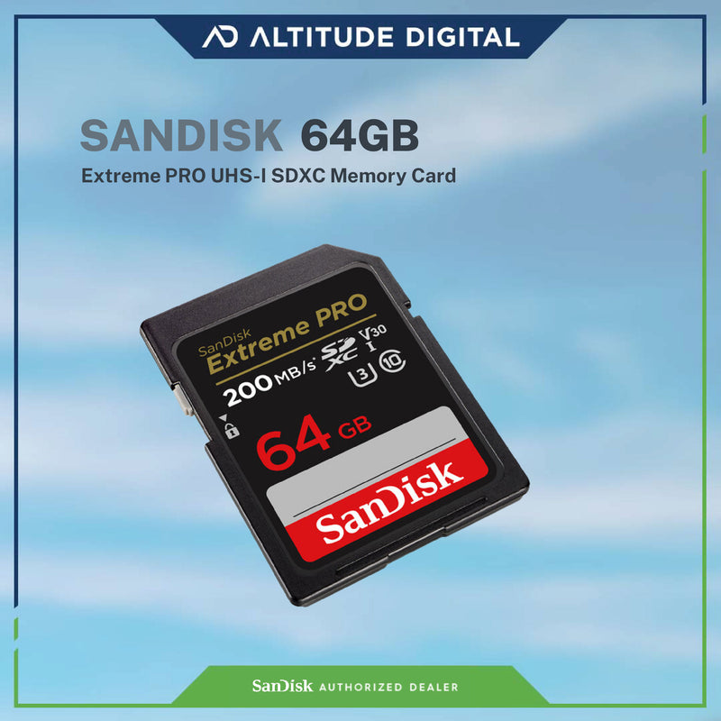 SanDisk Extreme Pro SDXC, SDXXU 64GB