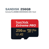 Sandisk 256GB Extreme Pro 200MB/S MICROSDXC UHS-1 Card