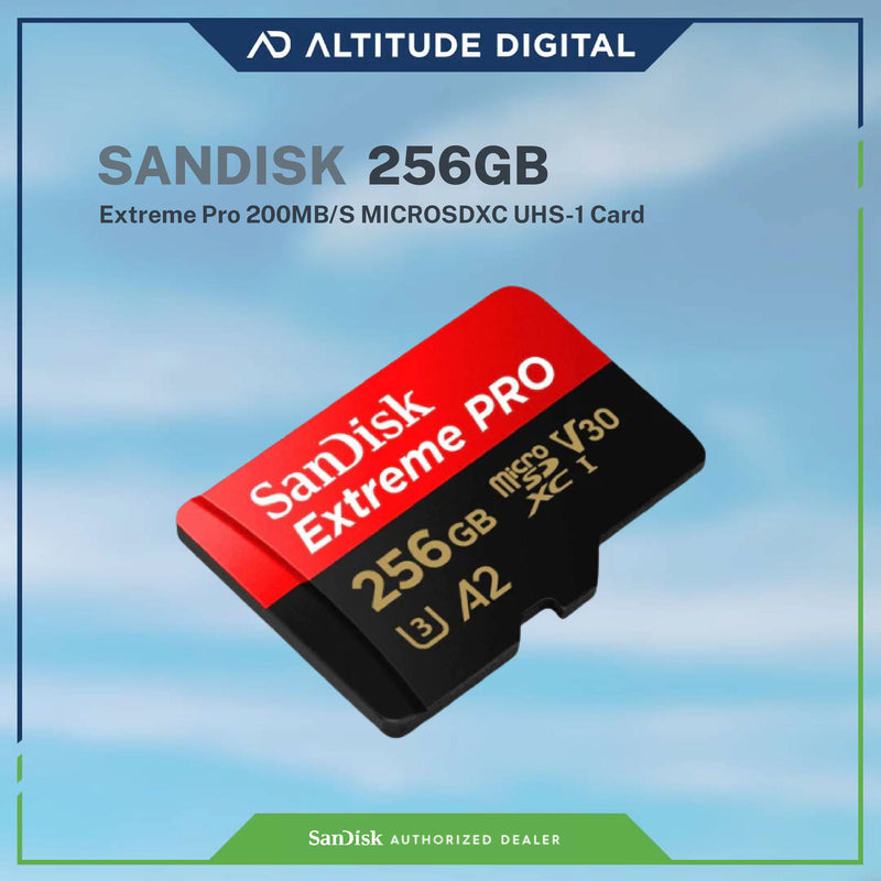 SanDisk Extreme Pro microSDXC, SQXCD 256GB