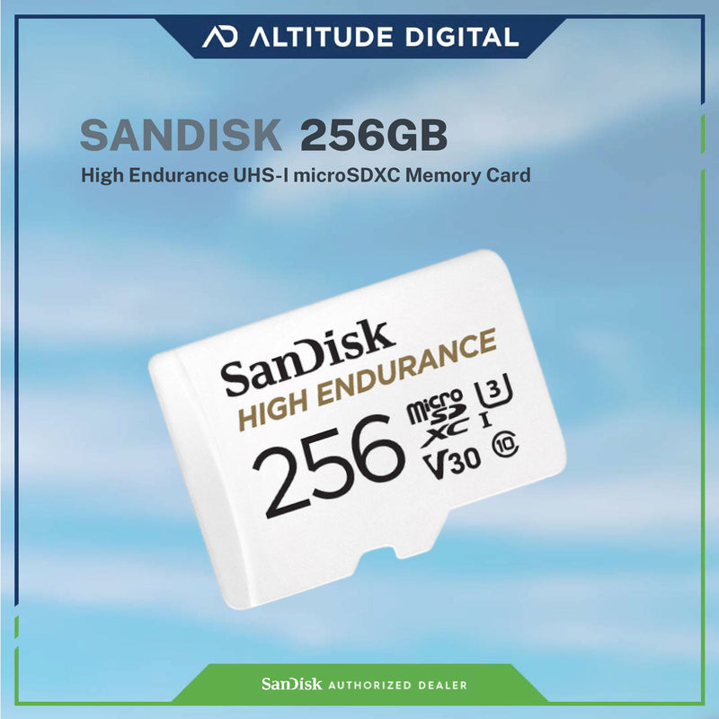 SanDisk High Endurance microSDXC™ Card, SQQNR 256G