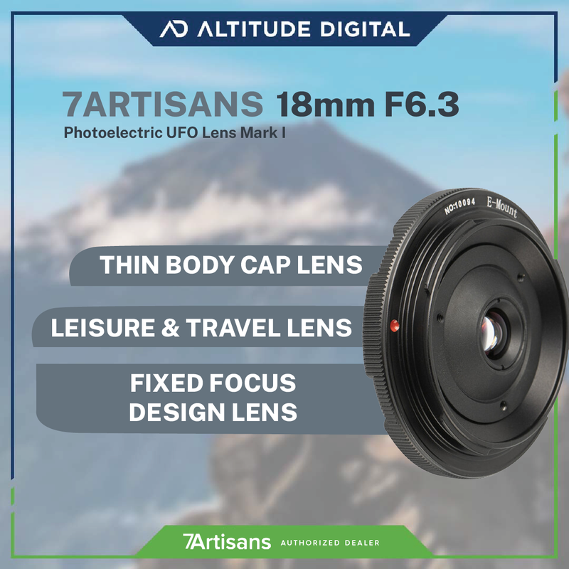 7Artisans Photoelectric 18mm f/6.3 UFO Lens