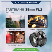 7Artisans 35mm F1.2 Mark II APS-C Manual Fixed Lens is great for landscape, travel, still life, and portrait photography