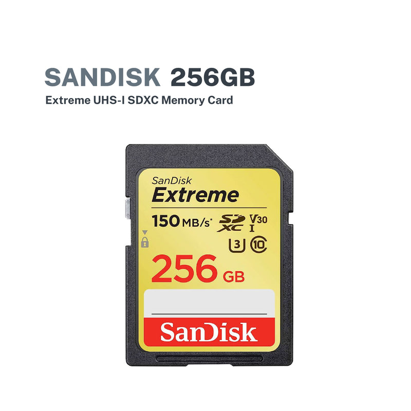 SanDisk Extreme SDXC, SDXVV 256GB