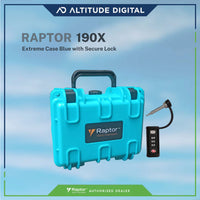 Raptor 190X Extreme Case (Blue) with Secure Lock