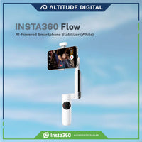 Insta360 Flow AI Powered Smartphone Stabilizer White