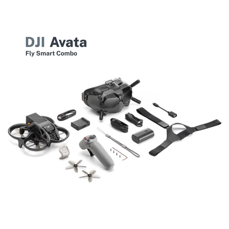 DJI Avata Fly Smart Combo with FREE 64GB Sandisk Extreme and DJI shirt