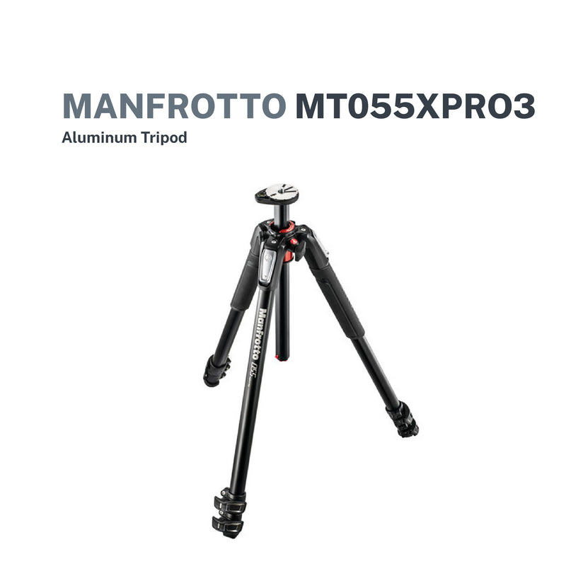 Manfrotto MT055XPRO3 Aluminum Tripod