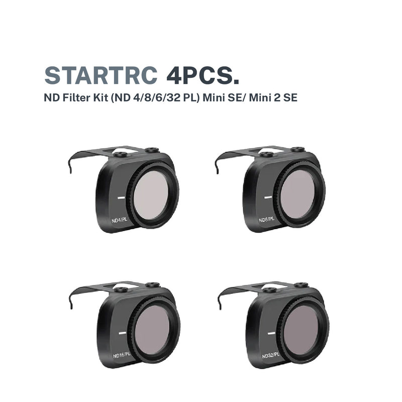 STARTRC 4pcs ND Filter Kit (ND 4/8/6/32 PL) Mini SE/ Mini 2 SE