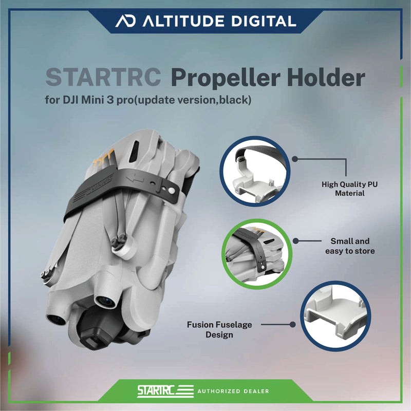 STARTRC Propeller Holder for DJI Mini 3 Pro (Black) - New Version