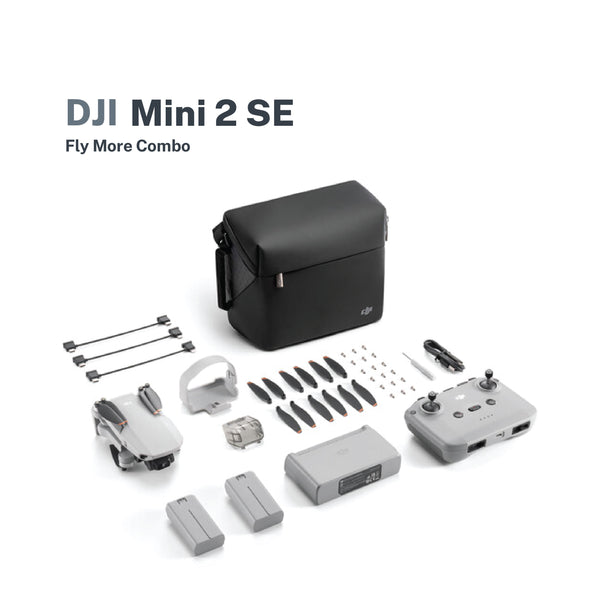 DJI Mini 2 SE Fly More Combo with FREE 64GB SanDisk Micro SD Card and DJI Shirt