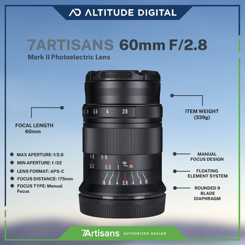 7artisans Photoelectric Macro Lens | Altitude Digital