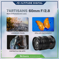  7Artisans 60mm f2.8 Photoelectric Macro Lens Mark II is great for landscape, still life, and portrait photography