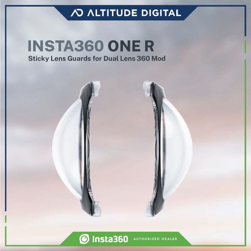 Insta360 ONE RS/R Sticky Lens Guards for 360 Lens