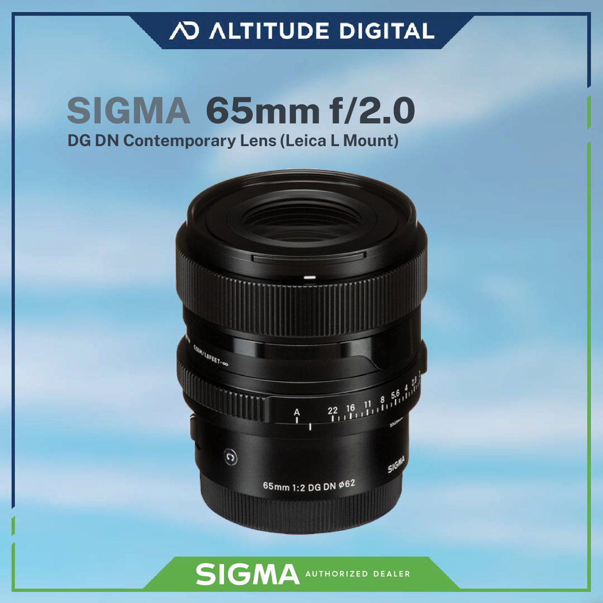 SIGMA 65mm F2 DGDN Leica L cheapest