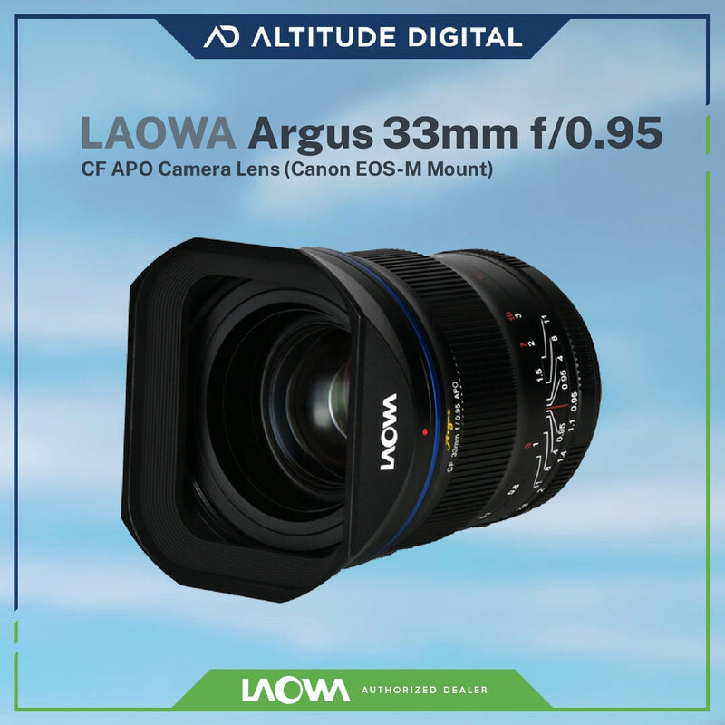 Laowa Argus 33mm f0.95 CF APO Lens (Pre-Order)