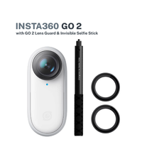 Insta360 Go 2 with Go 2 Lens Guard and Invisible Selfie Stick