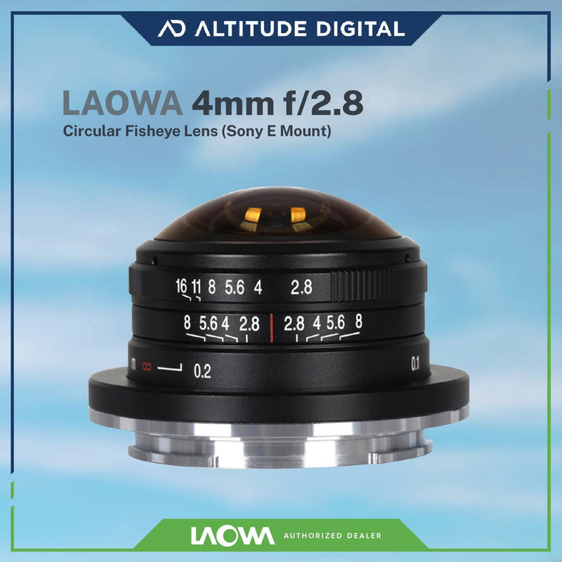 Laowa 4mm f/2.8 Fisheye (Pre-Order)