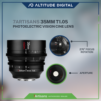 7artisans Photoelectric 35mm T1.05 Vision Cine Lens Features